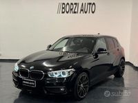 Usata BMW 118 Sport Line 136 CV (100 kW) 2018 Nero Utilitaria