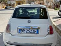 Usata Fiat 500 Lounge 69 CV (50 kW) 2008 Bianco Utilitaria