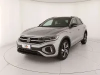 Usata VW T-Roc R-line 150 CV (110 kW) 2023 Pyrit silver metallizzato nero SUV