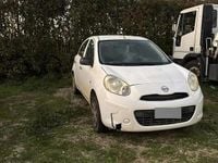 Second-hand Nissan Micra 80 CP (58 kW) 2011 Alb Hatchback