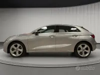 Usata Audi A3 Advanced 116 CV (85 kW) 2020 Grigio Berlina