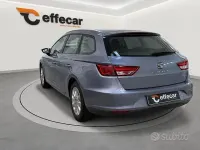 Usata Seat Leon ST Style 110 CV (80 kW) 2016 Grigio Station wagon