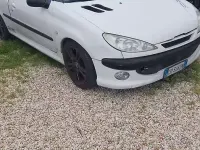 Usata Peugeot 206 109 CV (80 kW) 2003 Bianco Cabrio