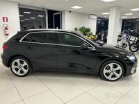 Usata Audi A3 Advanced Plus 116 CV (85 kW) 2021 Nero Berlina