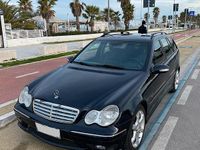 Usata Mercedes C220 150 CV (110 kW) 2008 Blu Station wagon
