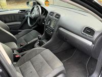 Usata VW Golf VI 105 CV (77 kW) 2010 Nero Utilitaria