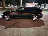 Usata BMW 320 Sport Line 184 CV (135 kW) 2013 Nero Station wagon
