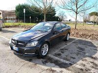 Usata Mercedes C220 Executive 170 CV (125 kW) 2014 Nero Coupé