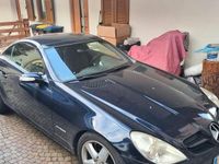 Usata Mercedes SLK200 163 CV (119 kW) 2005 Blu Cabrio