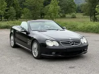 Usata Mercedes SL55 AMG AMG 500 CV (367 kW) 2004 Nero Cabrio