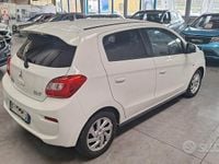 Usata Mitsubishi Space Star Intense 71 CV (52 kW) 2019 Bianco Utilitaria