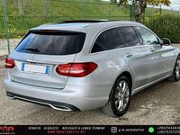 Usata Mercedes C200 136 CV (100 kW) 2016 Argento Station wagon