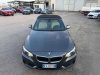 Usata BMW 220 Advantage 190 CV (139 kW) 2015 Grigio Cabrio