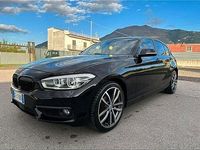 Usata BMW 118 150 CV (110 kW) 2015 Nero Utilitaria