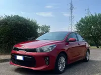 Usata Kia Rio 84 CV (61 kW) 2019 Rosso Berlina