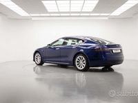 Usata Tesla Model S Long Range AWD 503 kW (685 CV) 2018 Blu Utilitaria