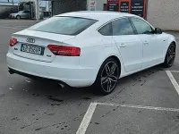 Usata Audi A5 S-Line 180 CV (132 kW) 2010 Bianco Coupé