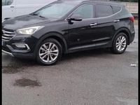 Usata Hyundai Santa Fe 200 CV (147 kW) 2017 Nero SUV