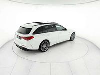 Usata Mercedes C43 AMG Premium Plus 421 CV (309 kW) 2024 Bianco opalite bright Station wagon