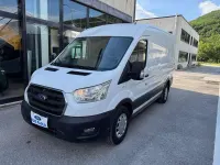 Usata Ford Transit 131 CV (96 kW) 2022 Bianco frozen Furgone