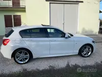 Usata BMW 116 M Sport 116 CV (85 kW) 2017 Bianco Utilitaria