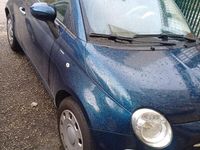 Usata Fiat 500 69 CV (50 kW) 2018 Blu Cabrio