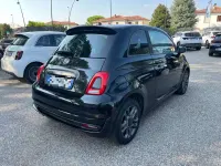 Usata Fiat 500 S 95 CV (69 kW) 2017 Nero pastello Utilitaria