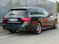 Usata Mercedes C220 Avantgarde 170 CV (125 kW) 2017 Nero Station wagon