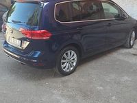 Usata VW Touran 102 CV (75 kW) 2017 Blu Monovolume