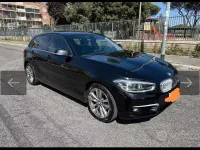 Usata BMW 118 150 CV (110 kW) 2018 Nero Berlina