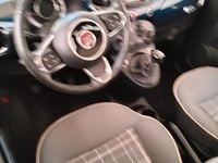 Begagnad Fiat 500 Lounge 69 HK (50 kW) 2018 Blå Sedan