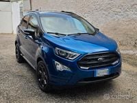 Usata Ford Ecosport ST-Line 100 CV (73 kW) 2019 Blu SUV