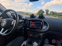 Begagnad Smart ForFour Passion 71 HK (52 kW) 2016 Silver Halvkombi