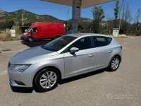 Usata Seat Leon Style 105 CV (77 kW) 2015 Grigio Berlina