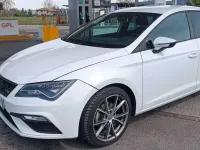 Usata Seat Leon FR 131 CV (96 kW) 2019 Bianco Berlina