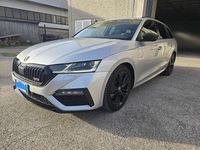 Usata Skoda Octavia RS 200 CV (147 kW) 2022 Argento Station wagon