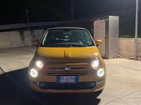 Usata Fiat 500 Lounge 69 CV (50 kW) 2016 Giallo Cabrio