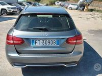 Usata Mercedes C200 Avantgarde 135 CV (99 kW) 2018 Grigio Station wagon