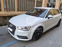 Usata Audi A3 Sportback Ambition 105 CV (77 kW) 2014 Bianco Utilitaria