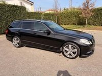 Usata Mercedes E220 Avantgarde 169 CV (124 kW) 2012 Nero Station wagon