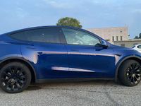 Usata Tesla Model Y Long Range AWD 152 kW (208 CV) 2022 Blu/azzurro SUV