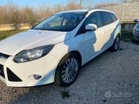 Usata Ford Focus Titanium 120 CV (88 kW) 2013 Bianco Station wagon