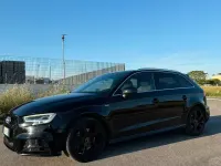 Usata Audi A3 184 CV (135 kW) 2018 Nero Berlina