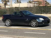 Usata Mercedes SLK230 193 CV (141 kW) 1997 Blu/azzurro Cabrio