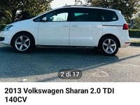 Usata VW Sharan 140 CV (102 kW) 2011 Bianco Monovolume