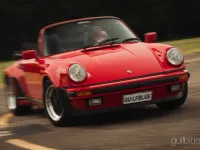 Usata Porsche 911 Turbo 286 CV (210 kW) 1989 Rosso Cabrio