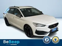 Usata Cupra Leon 150 CV (110 kW) 2024 Bianco pastello Berlina