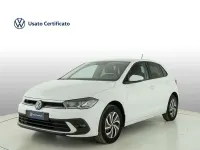 Usata VW Polo Life 80 CV (58 kW) 2023 Bianco Utilitaria
