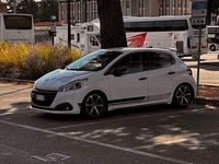 Usata Peugeot 208 82 CV (60 kW) 2017 Bianco Utilitaria