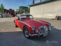 Usata MG MGA 1950 Rosso Cabrio